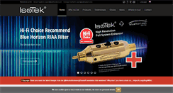 Desktop Screenshot of isoteksystems.com