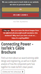 Mobile Screenshot of isoteksystems.com
